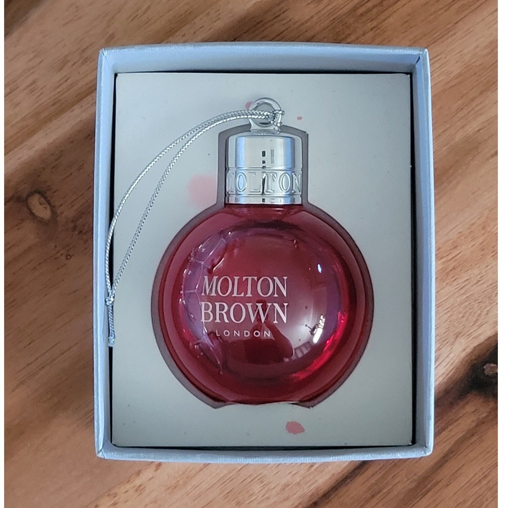 Molton Brown London Frankincense Allspice Bath Shower Gel 75ml Festive Bauble